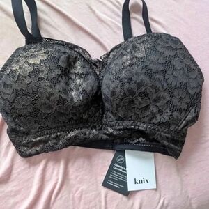 Knix Black Lace Bra